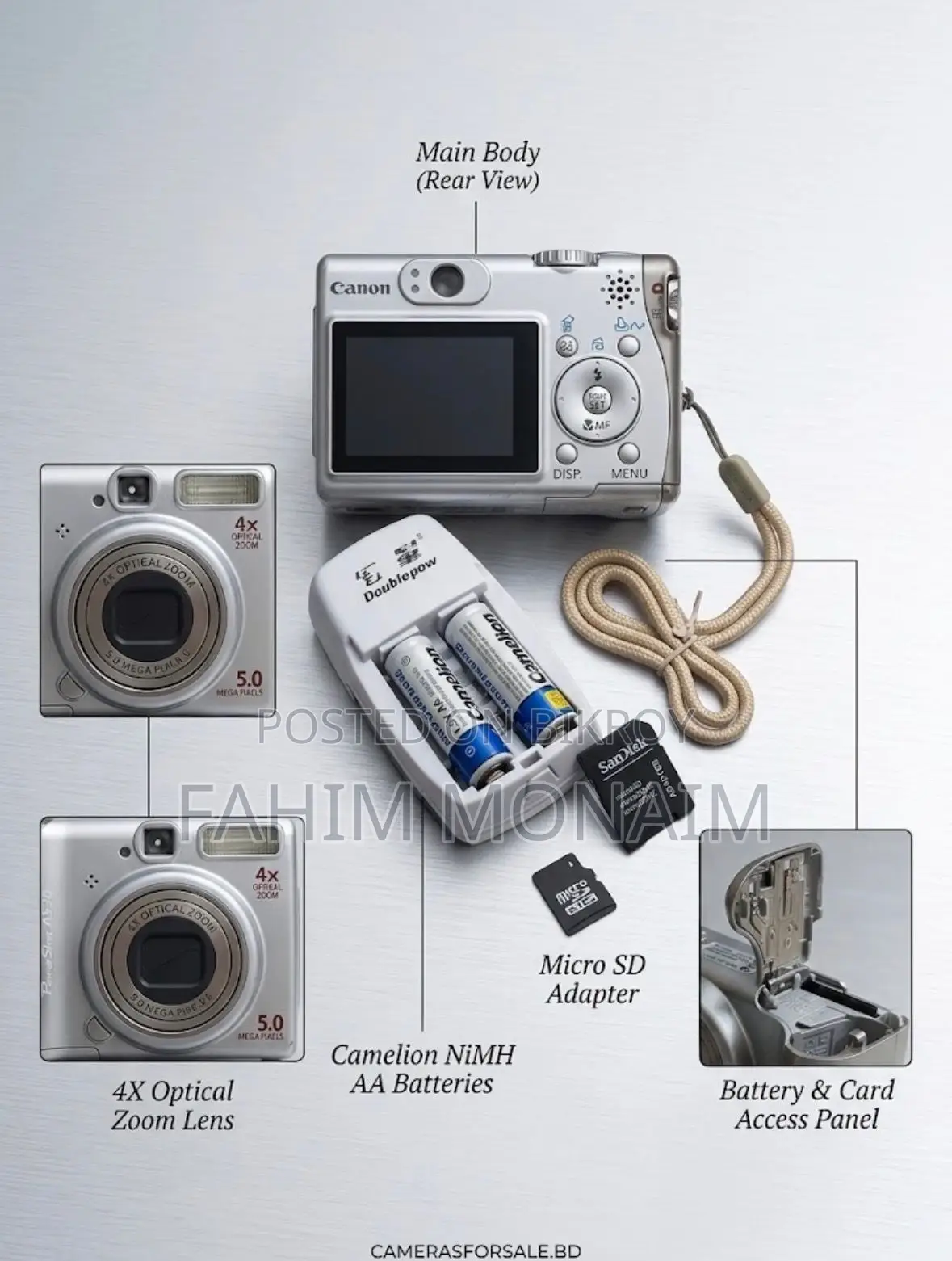 Canon Powershot A530 for Sale