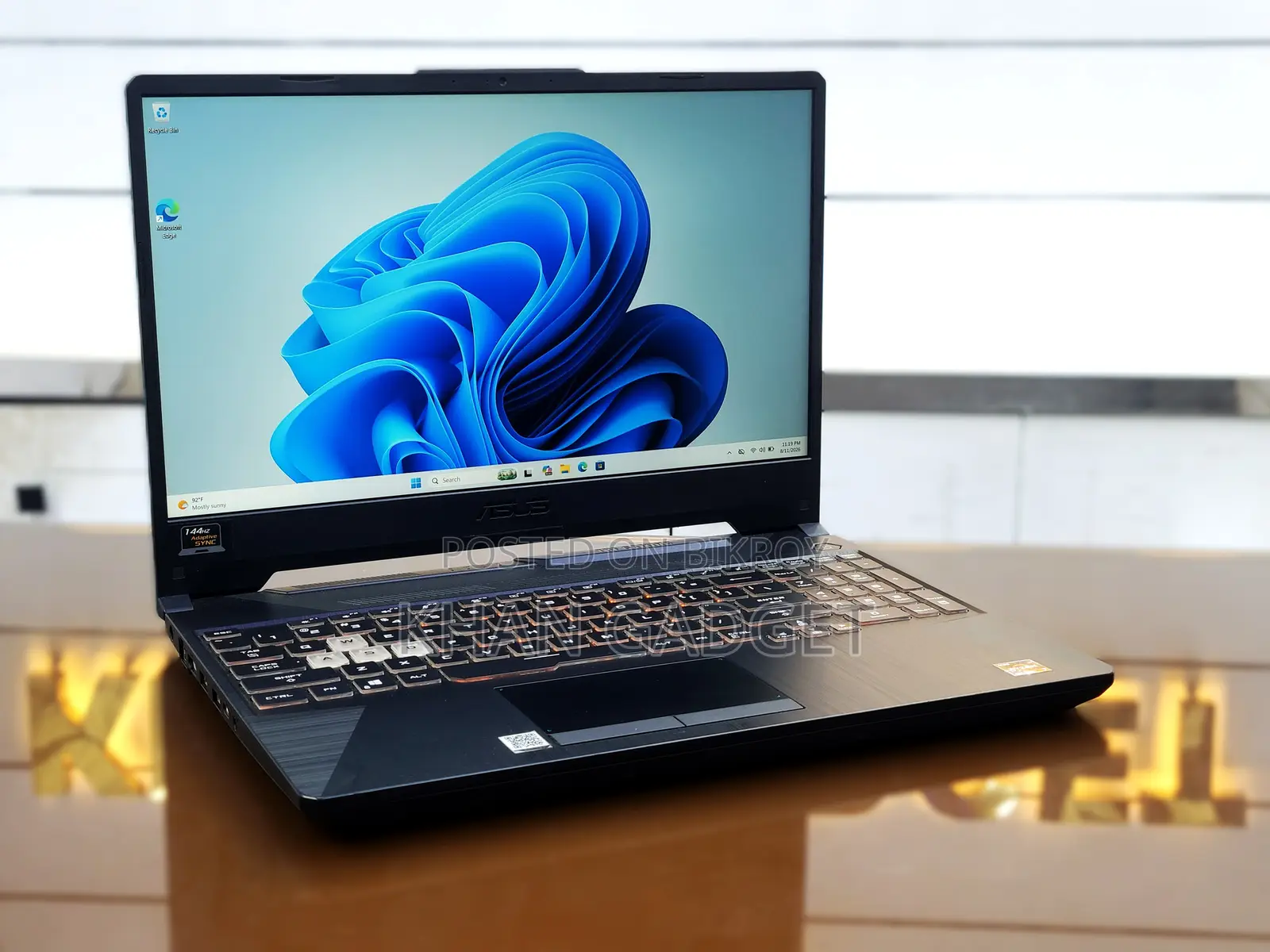 Laptop ASUS Tuf Gaming A15 16GB AMD Ryzen 7 SSD 512GB