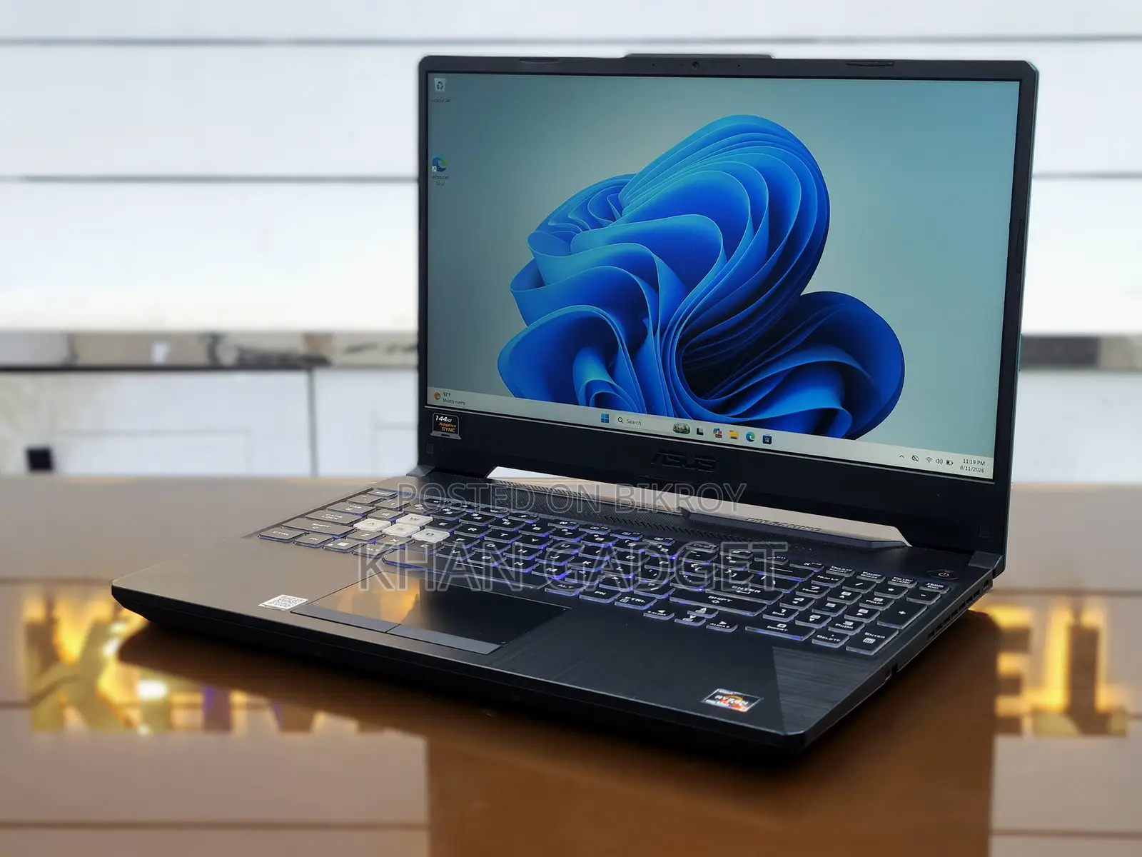 Laptop ASUS Tuf Gaming A15 16GB AMD Ryzen 7 SSD 512GB