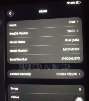 Apple iPad (2025) 128 GB Silver