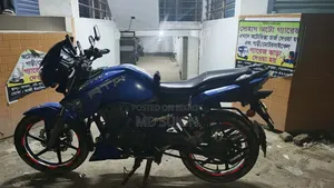 TVS Apache RTR 160 2v Refresh X-connect 2020 Blue