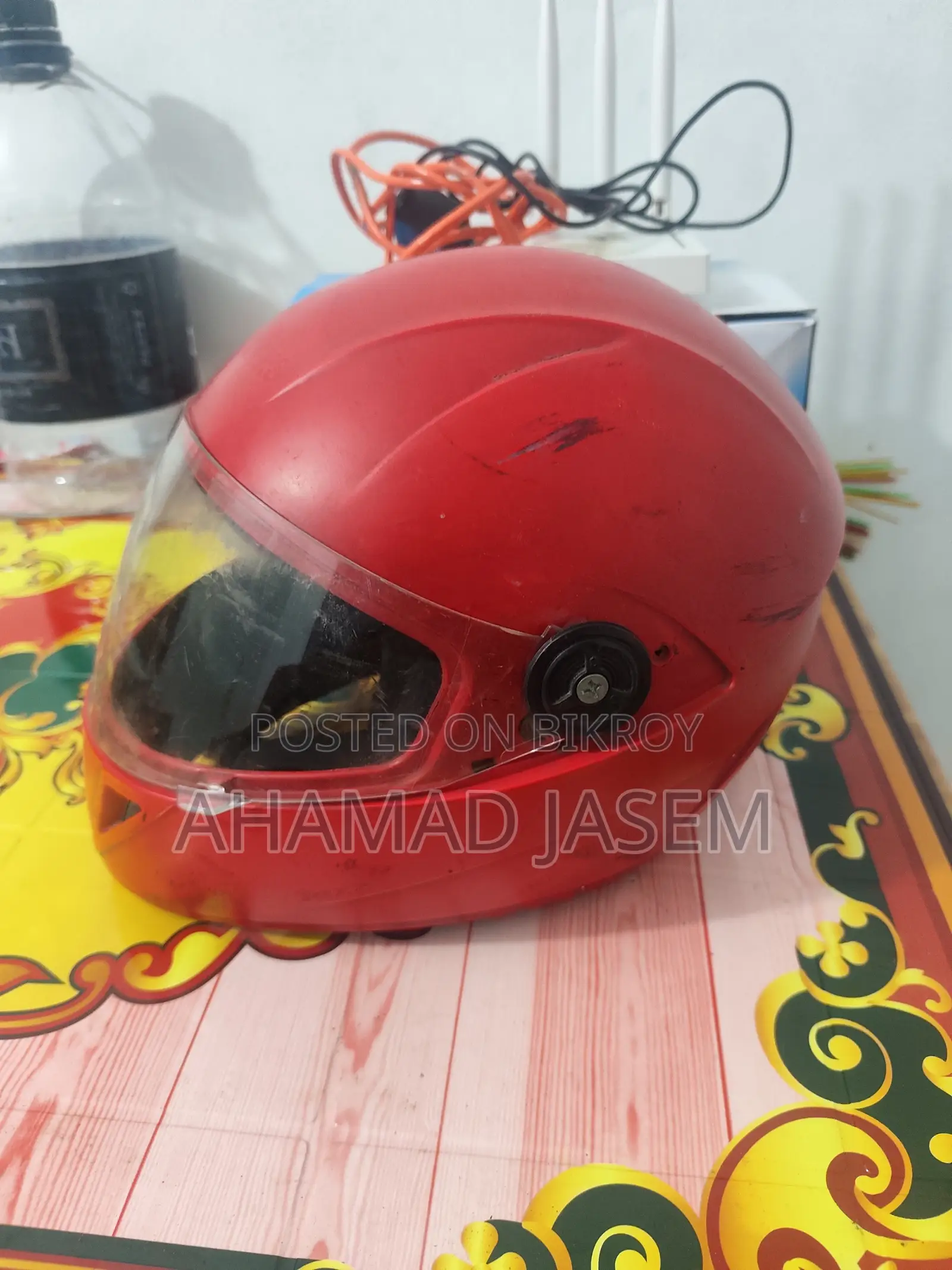 Red Helmet