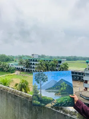 অরিজিনাল হাতে আঁকা ল্যান্ডস্কেপ পেইন্টিং | ২০×১৬ ইঞ্চি