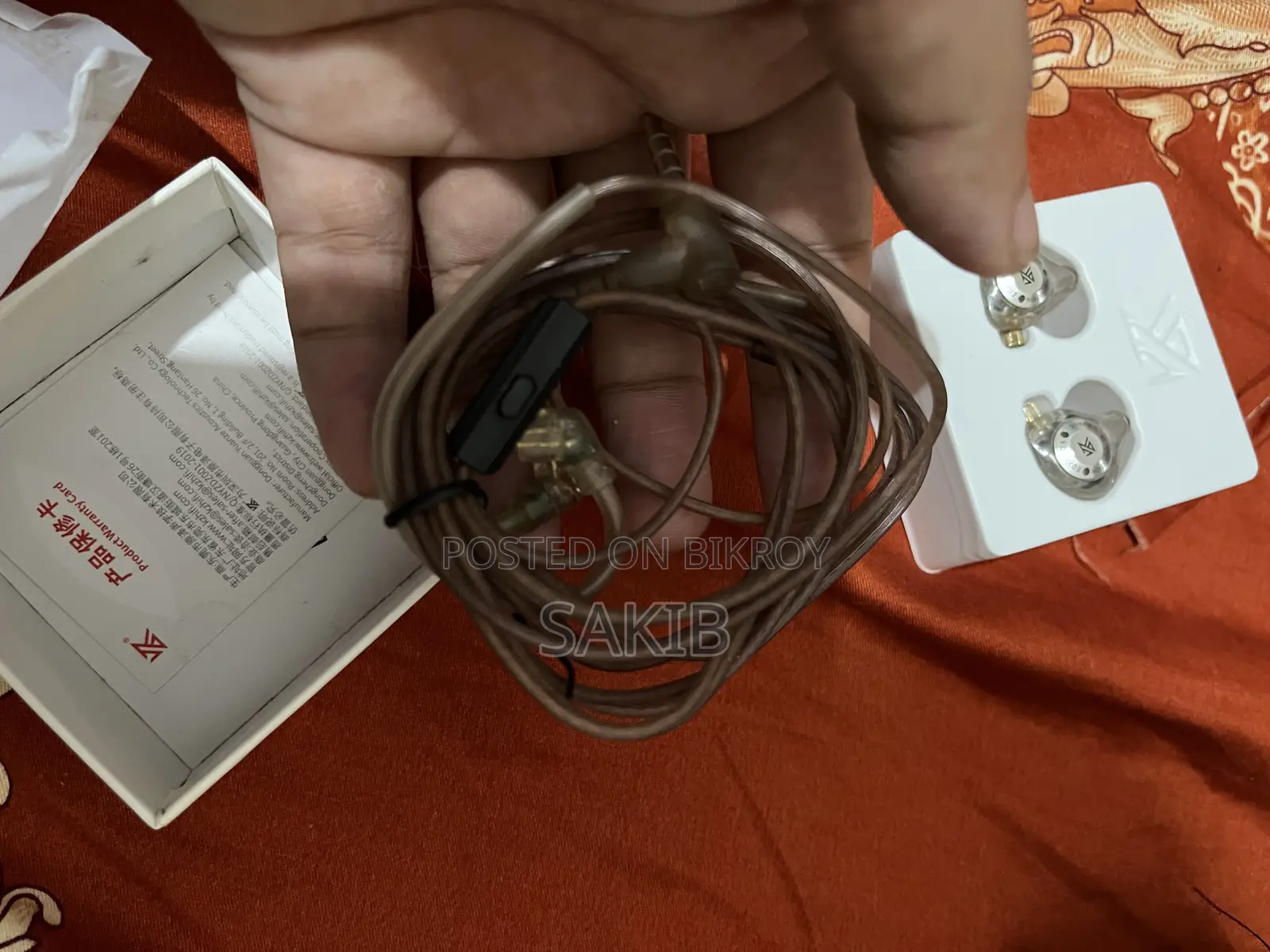 KZ EDX Pro X IEM Earphone – With Box