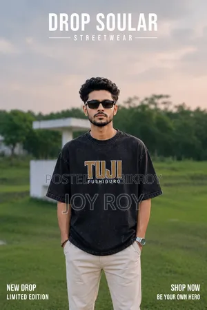 Oversized Fit Drop Solder T Shirt