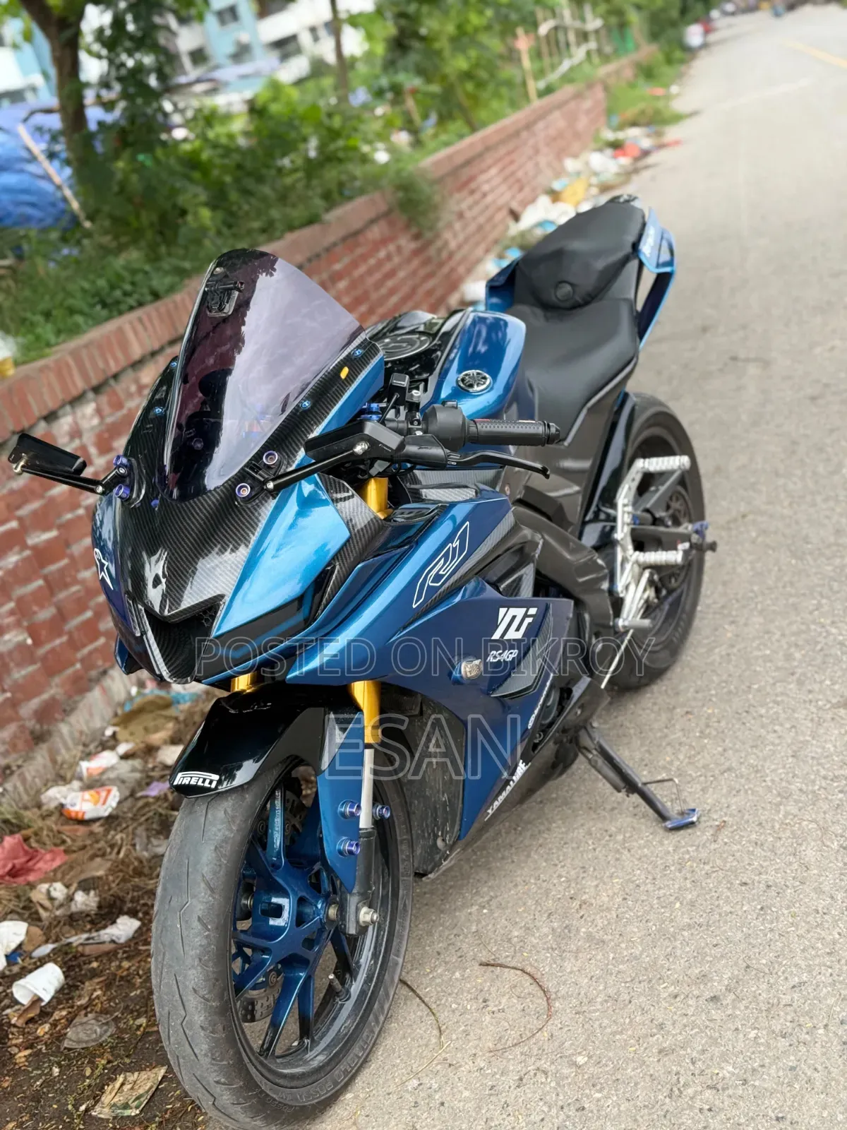 Yamaha R15 V3 2021 Blue