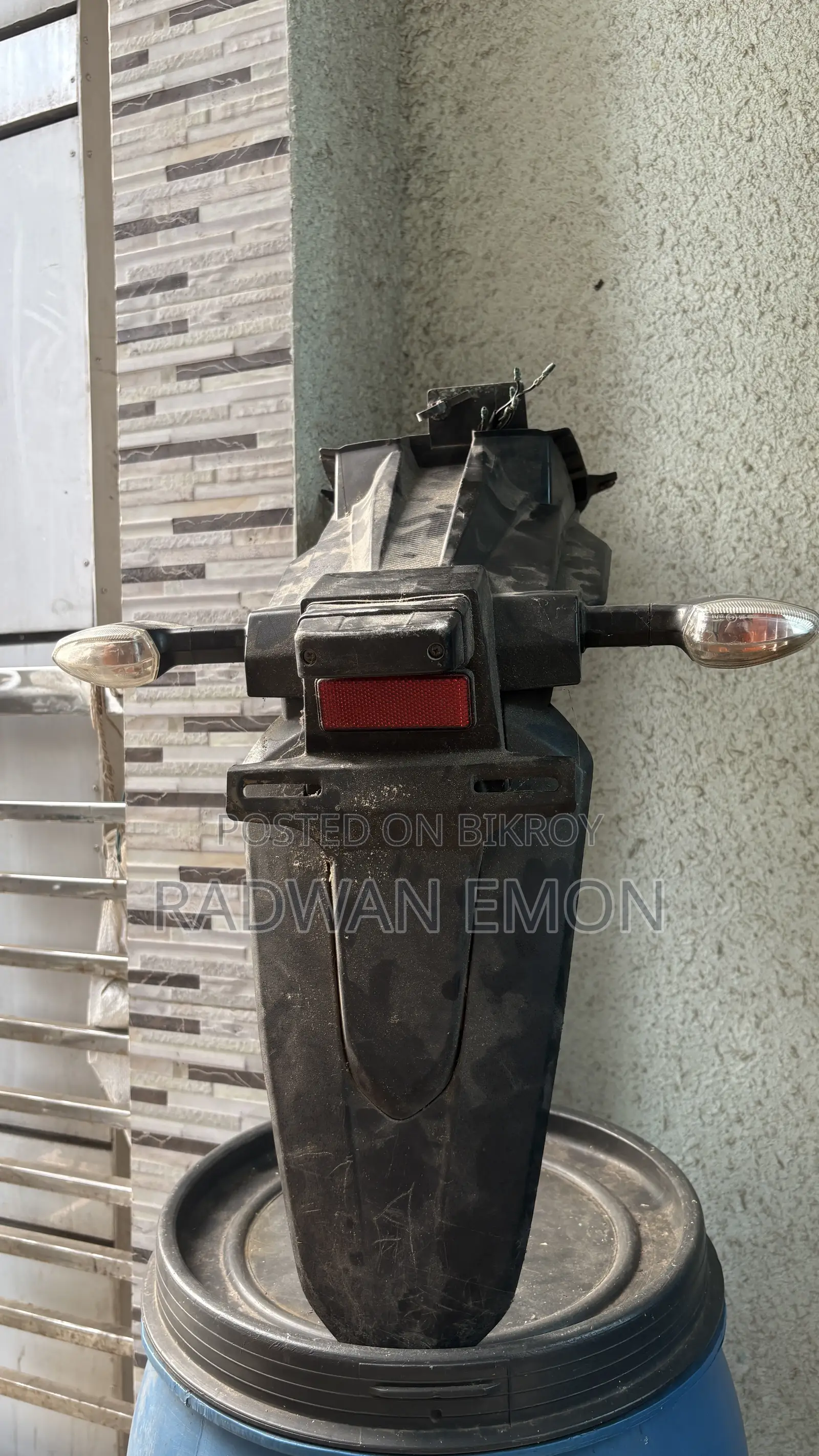 Gixxer Bike Rear Mudguard