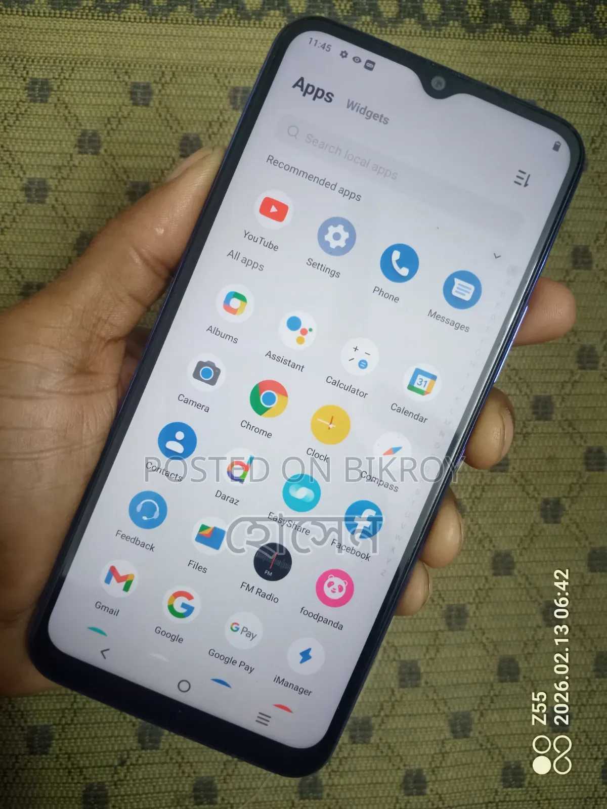 New Itel A100C 64 GB Black