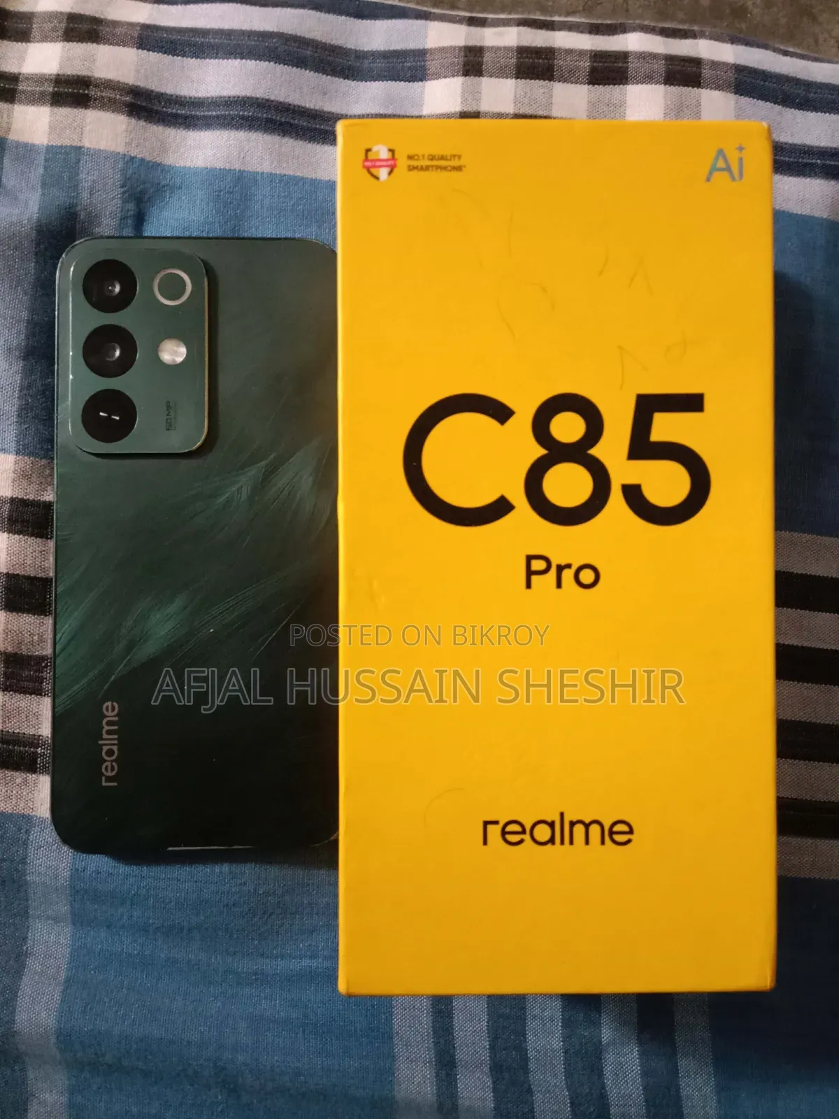 রিয়েলমি সি৮৫ প্রো ১২৮ জিবি গ্রিন