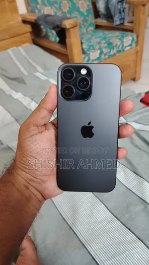 অ্যাপল আইফোন ১৬ প্রো ম্যাক্স ২৫৬ জিবি ব্ল্যাক