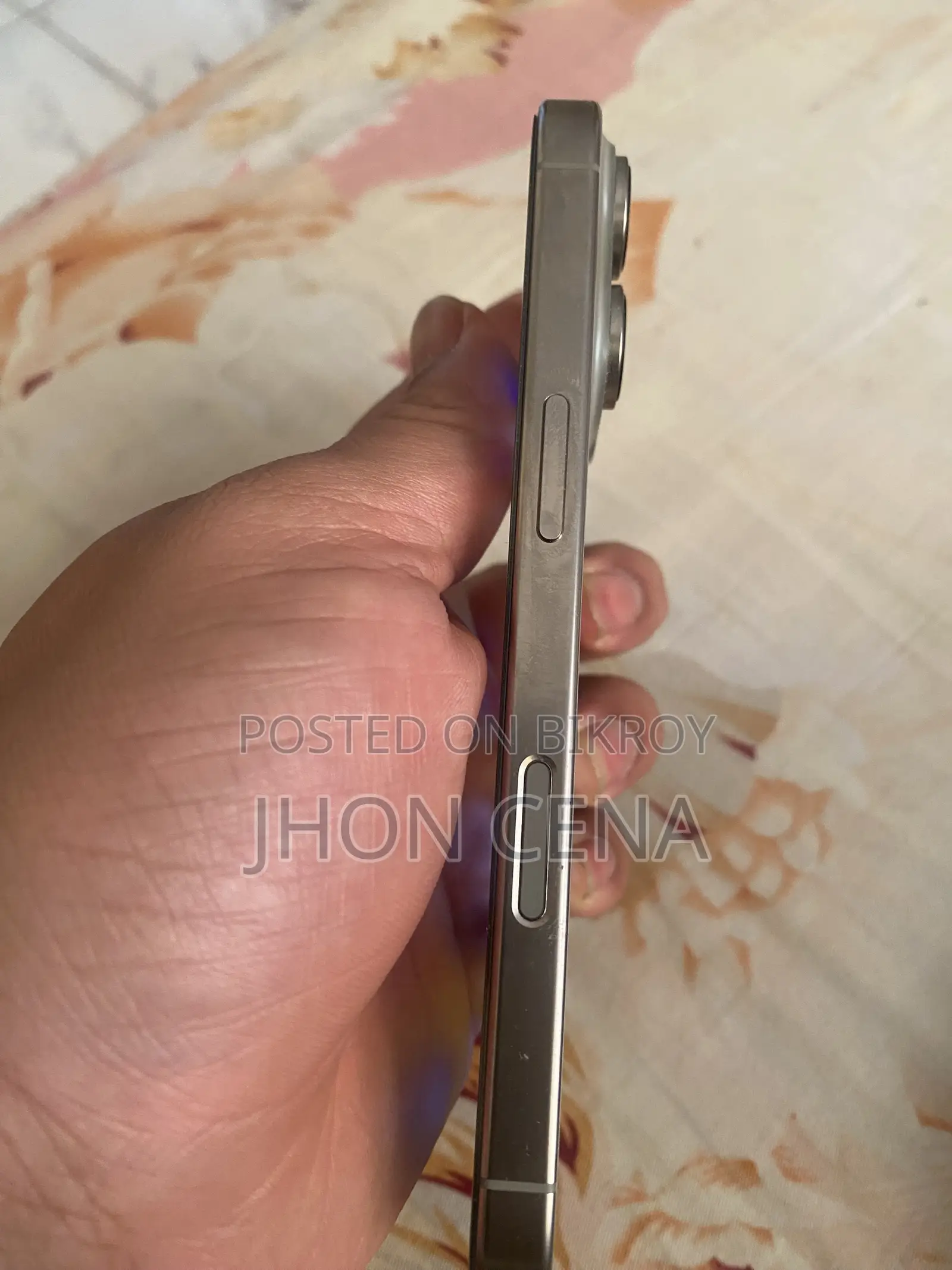 নিউ অ্যাপল আইফোন ১৬ প্রো ১২৮ জিবি গ্রে