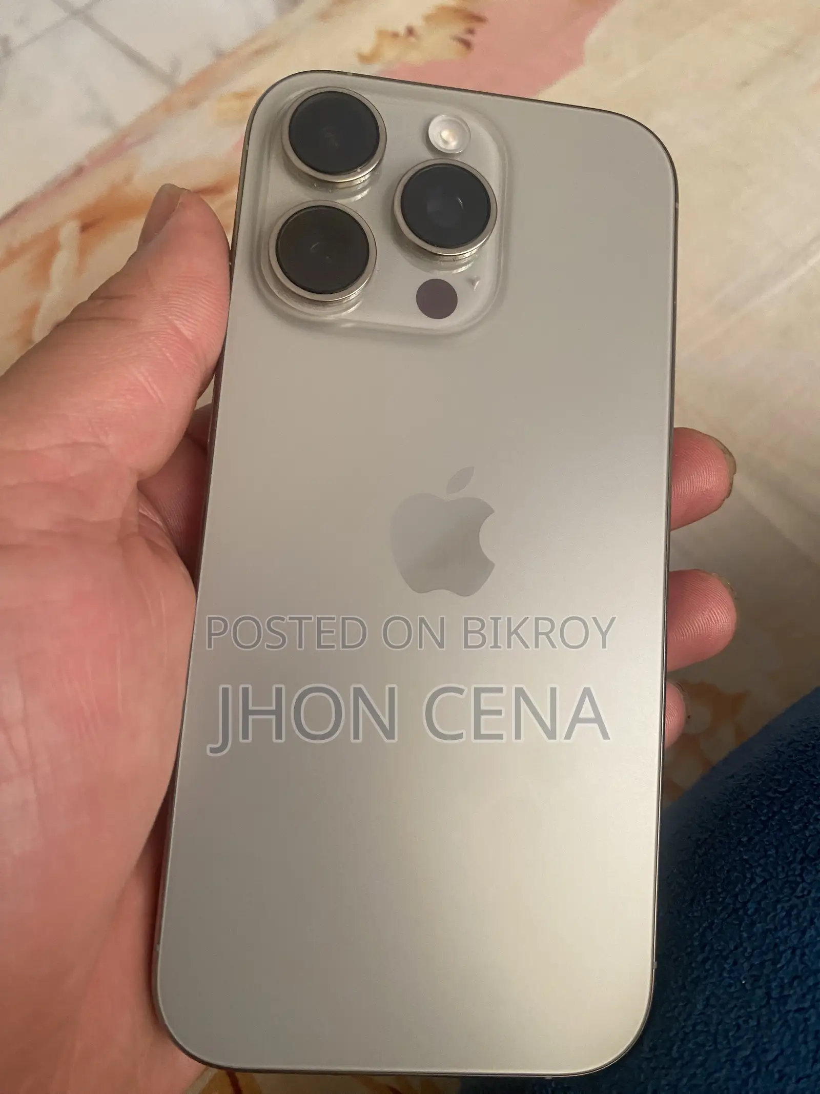 নিউ অ্যাপল আইফোন ১৬ প্রো ১২৮ জিবি গ্রে