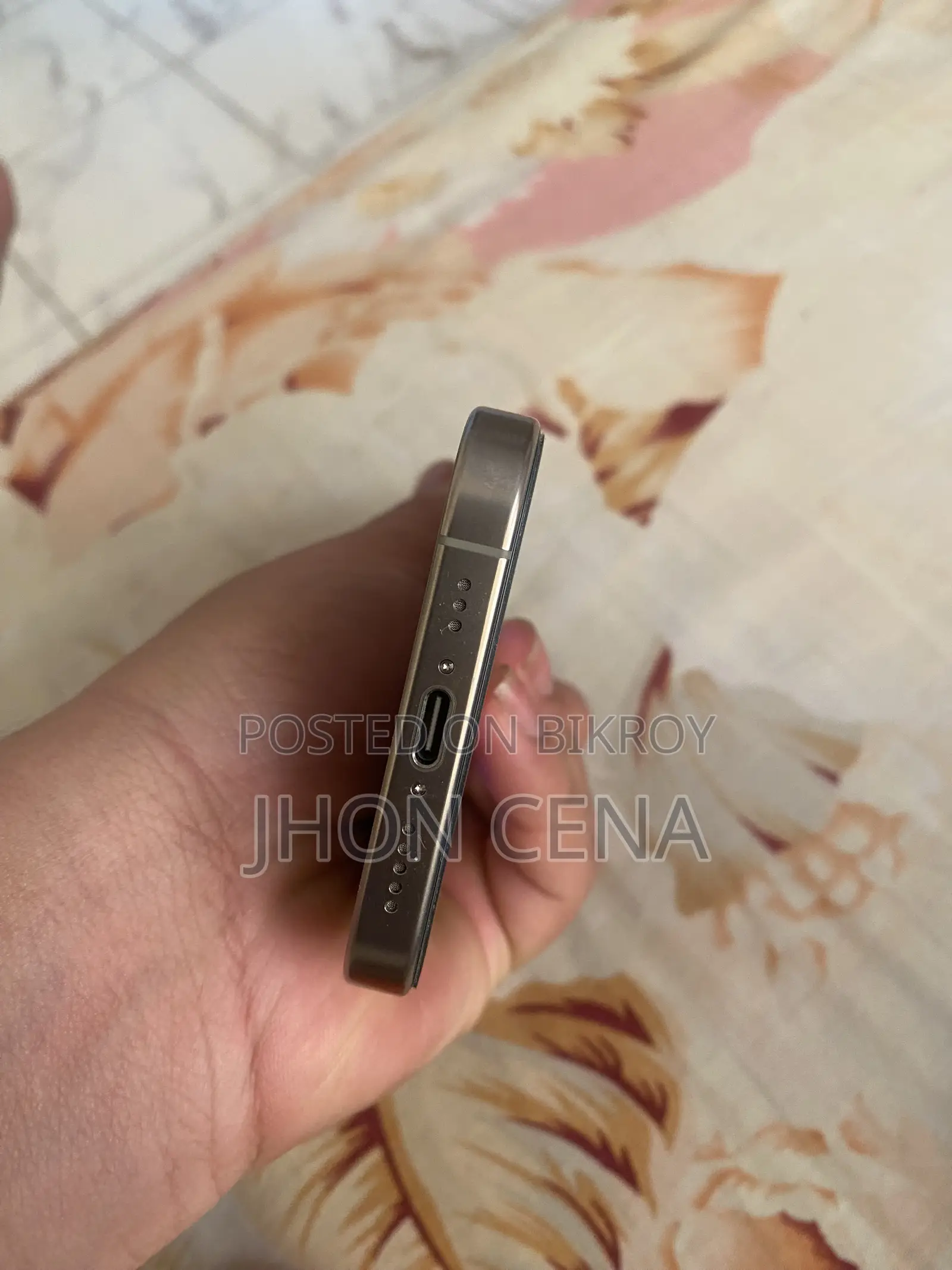 নিউ অ্যাপল আইফোন ১৬ প্রো ১২৮ জিবি গ্রে