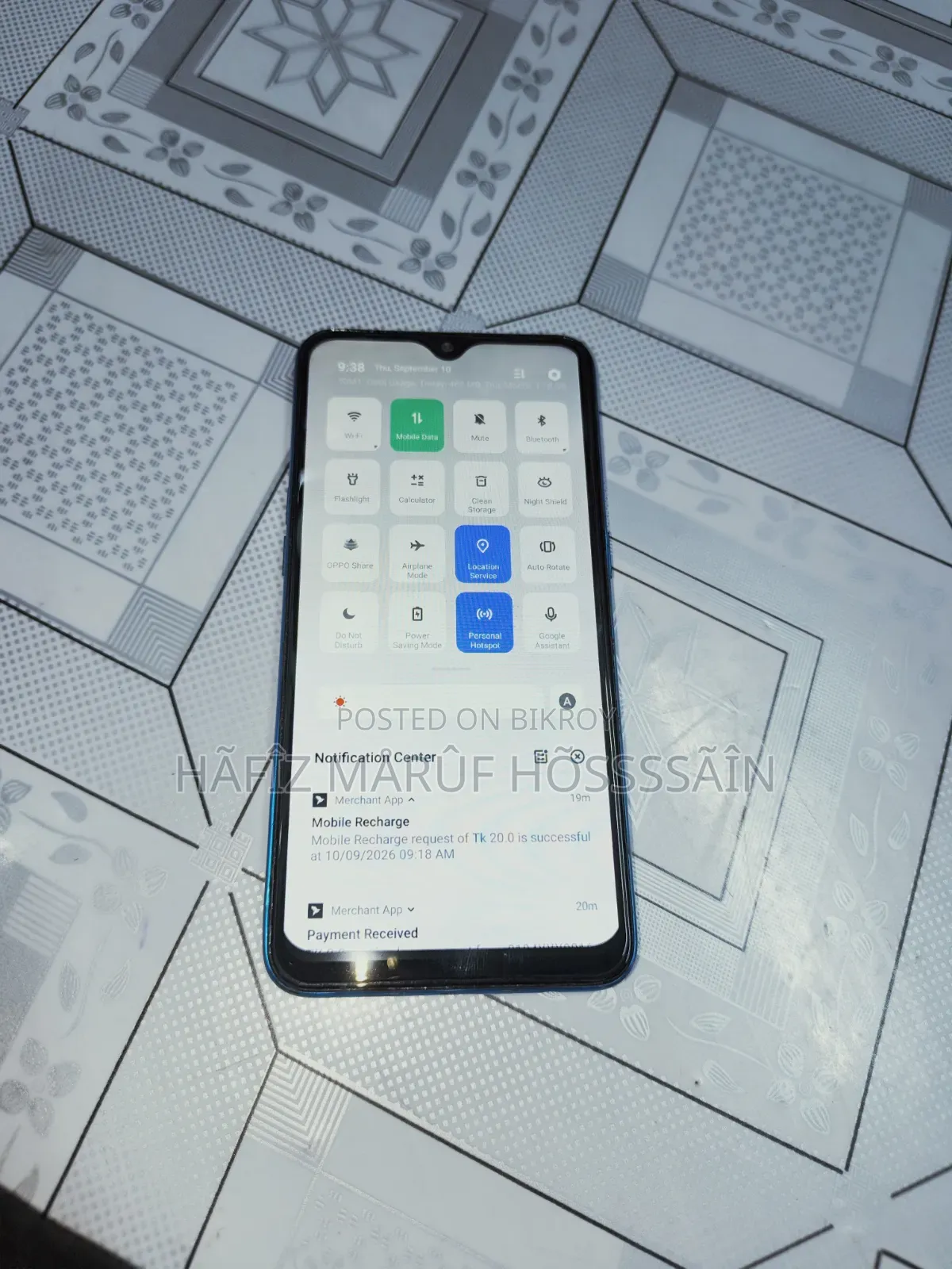 Oppo A12 32 GB Blue