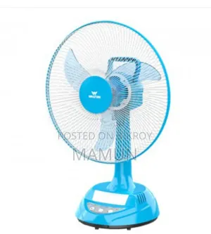 Charger Table Fan