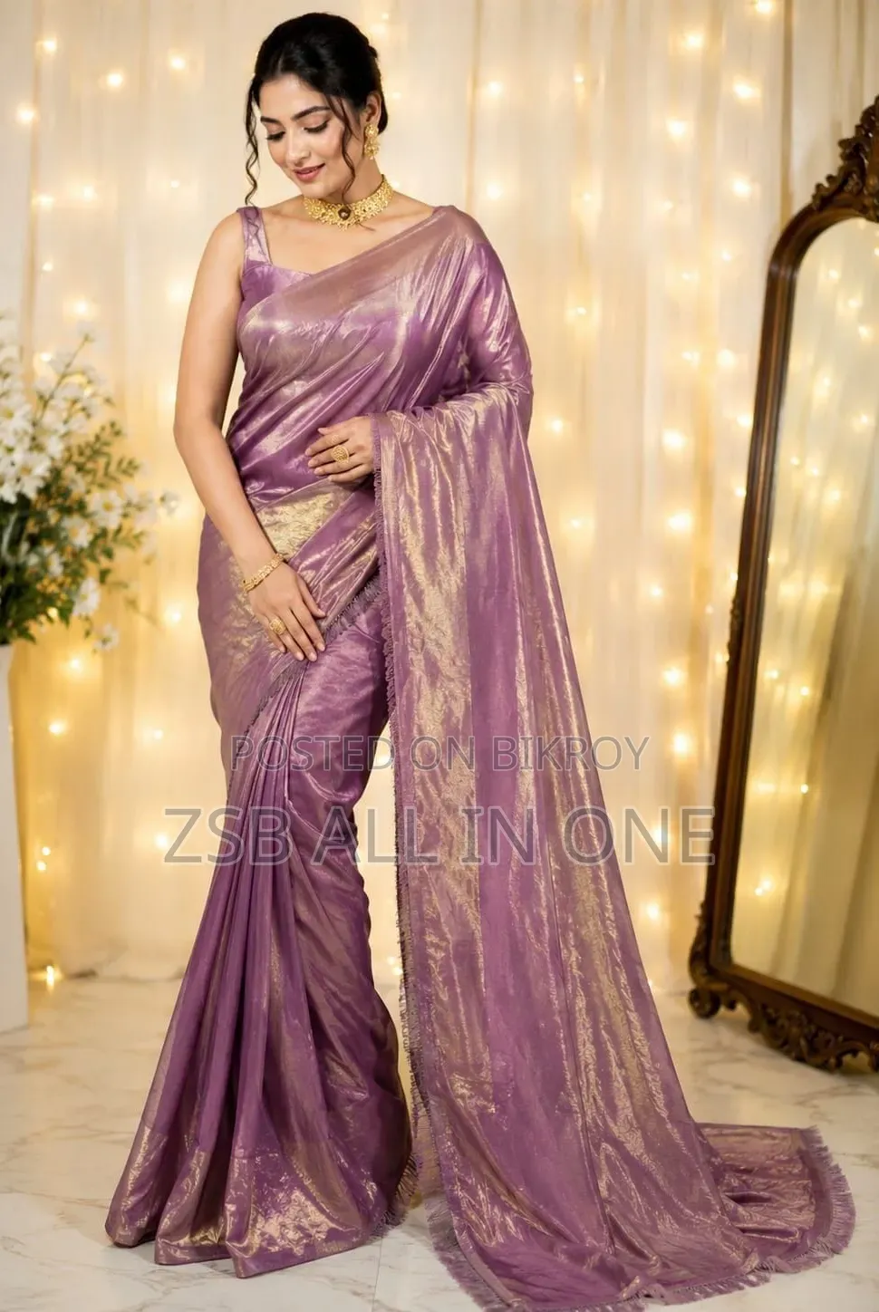Indian Fendi/Simar Silk Saree