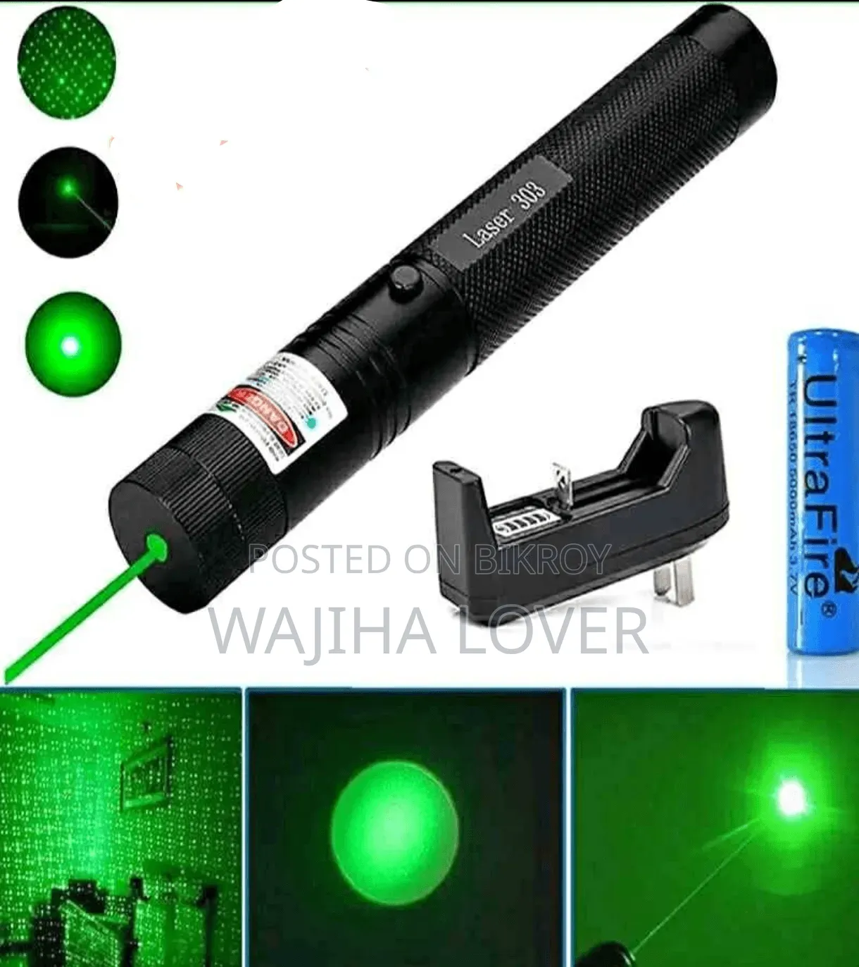Laser Light| Rechargeable Green Laser Light Pointer