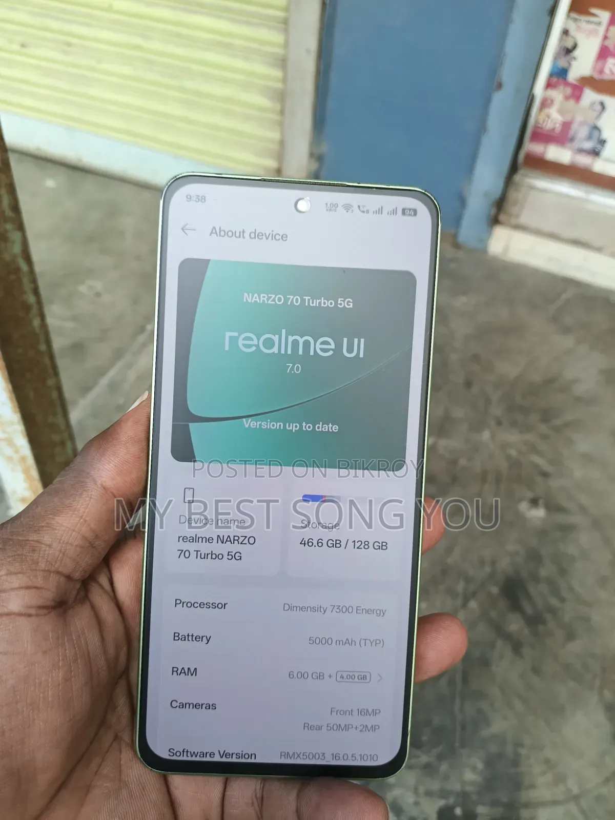 Realme 128 GB Yellow