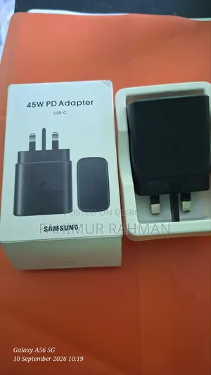 স্যামসাং অরিজিনাল ৪৫ ওয়াট টাইপ-সি চার্জার