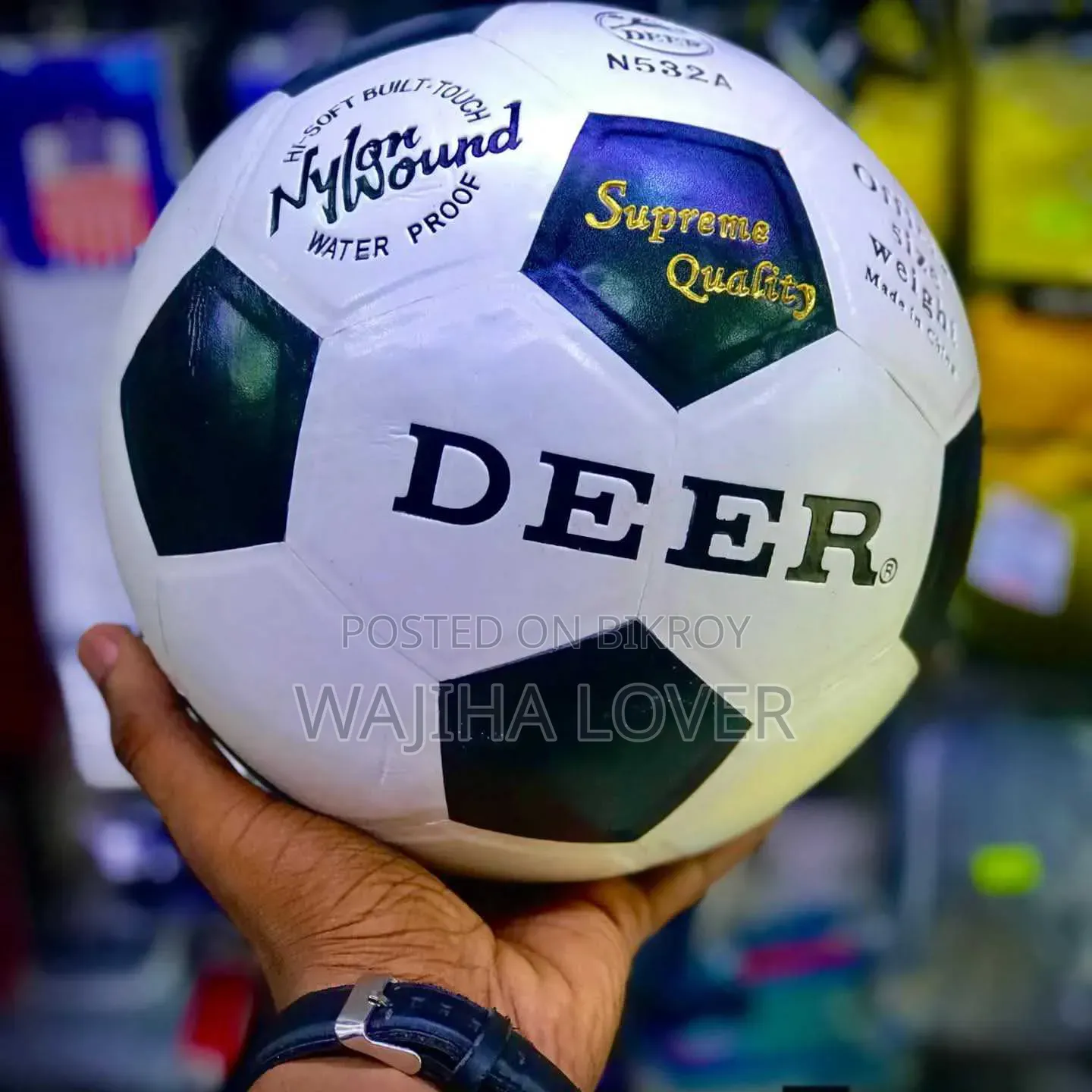 ৫ নম্বর ডিয়ার ফুটবল Deer Football Official Size