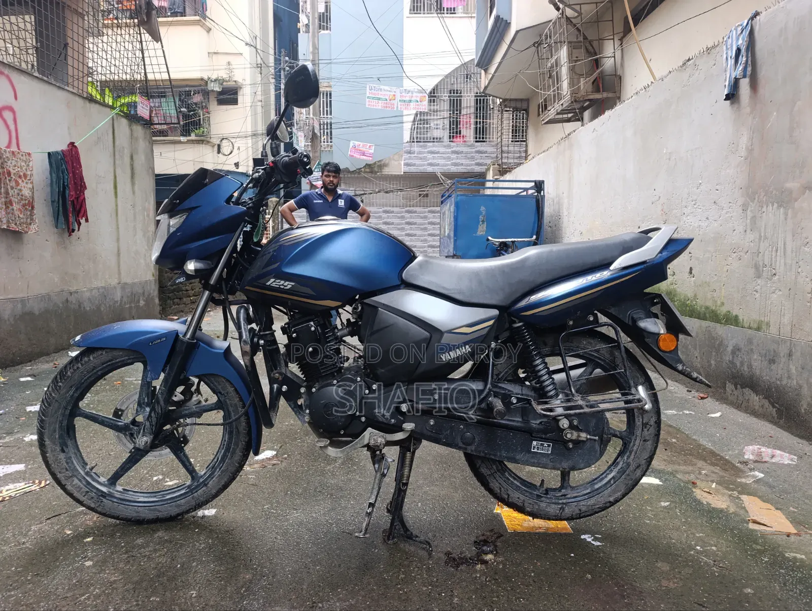 Yamaha Saluto 125 2023 Blue