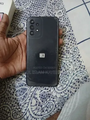 নতুন স্যামসাং গ্যালাক্সি এ১৩ ৬৪ জিবি গ্রাফাইট