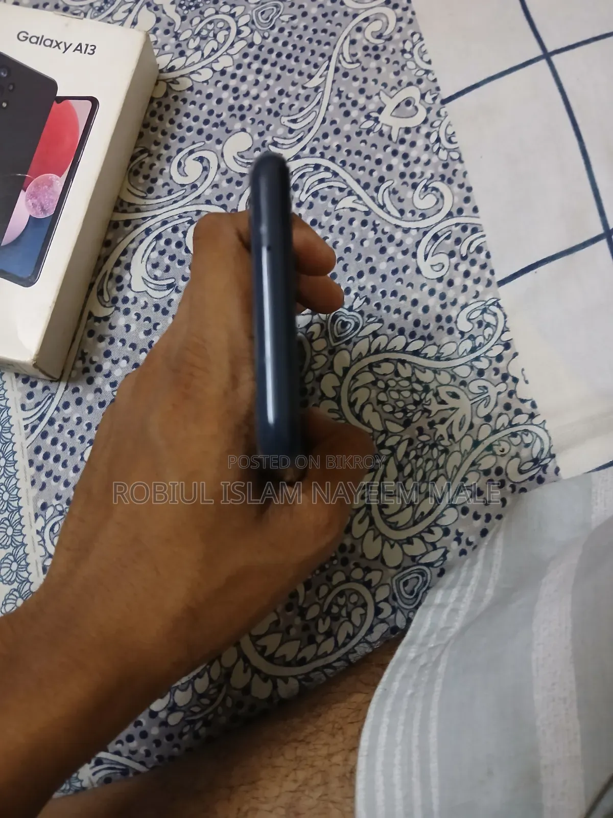 নতুন স্যামসাং গ্যালাক্সি এ১৩ ৬৪ জিবি গ্রাফাইট