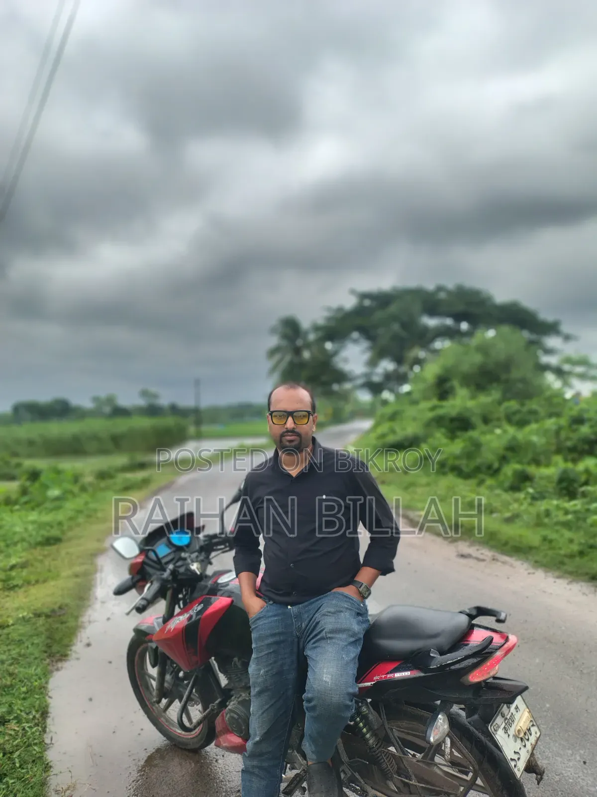 TVS Apache 180 RTR 2014 Red