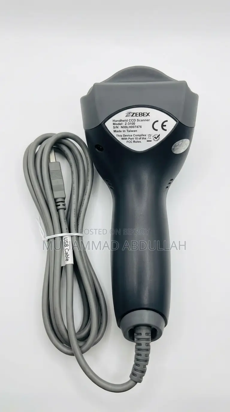 Zebex Z-3100 Barcode Scanner | একদম নতুন (বক্স সহ)