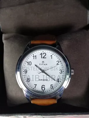 Titan Stainless Steel Watch (Box Warranty Card Available)