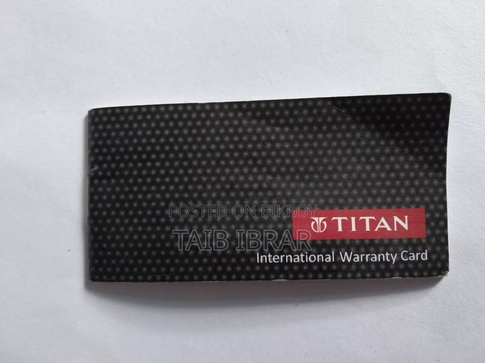 Titan Stainless Steel Watch (Box Warranty Card Available)