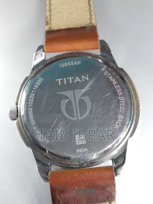 Titan Stainless Steel Watch (Box Warranty Card Available)