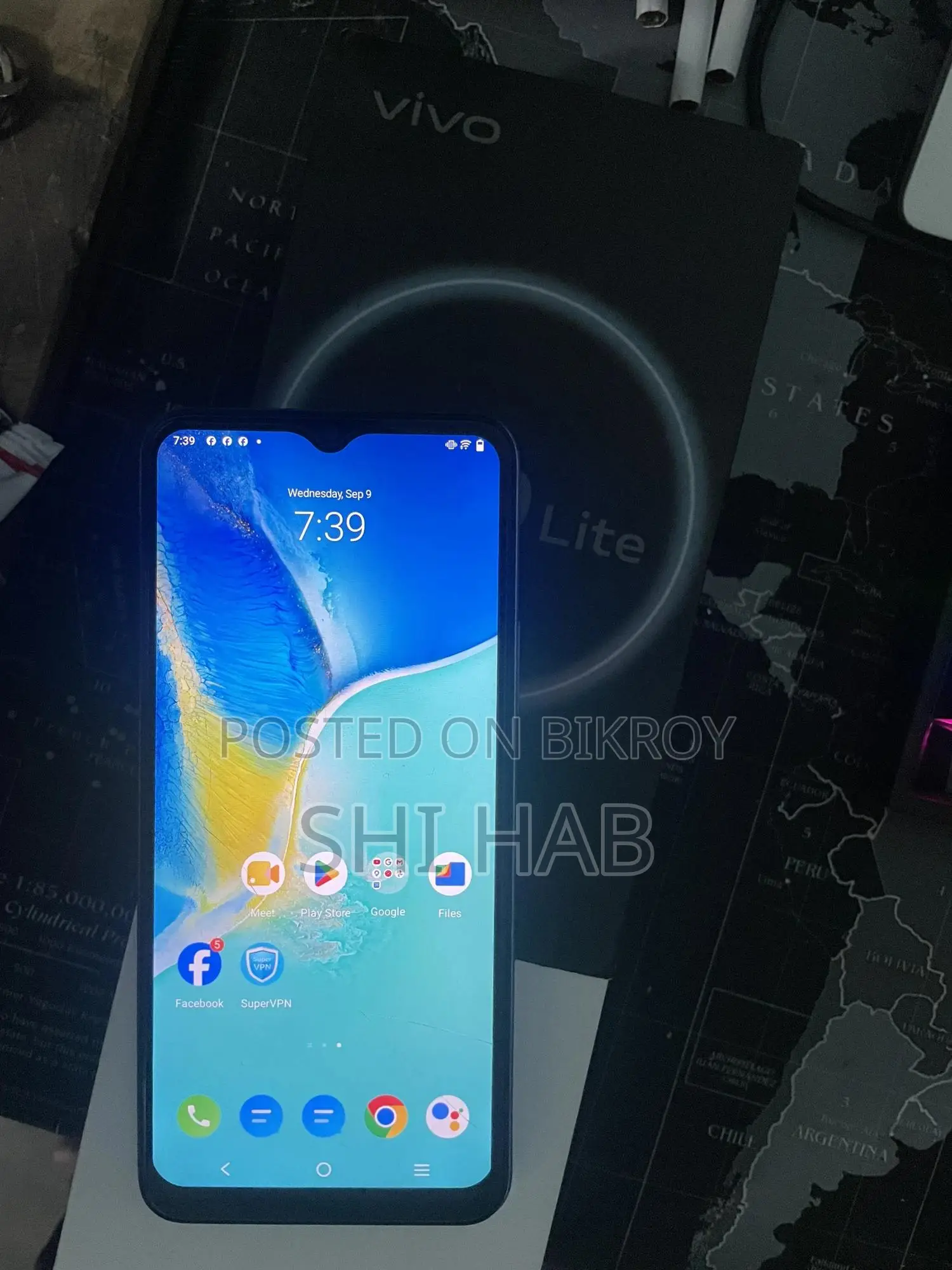 ভিভো ভি৪০ লাইট ২৫৬ জিবি ব্লু