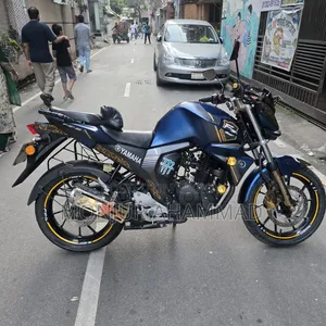 New Yamaha FZS V2 2023 Blue
