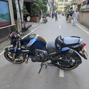 New Yamaha FZS V2 2023 Blue