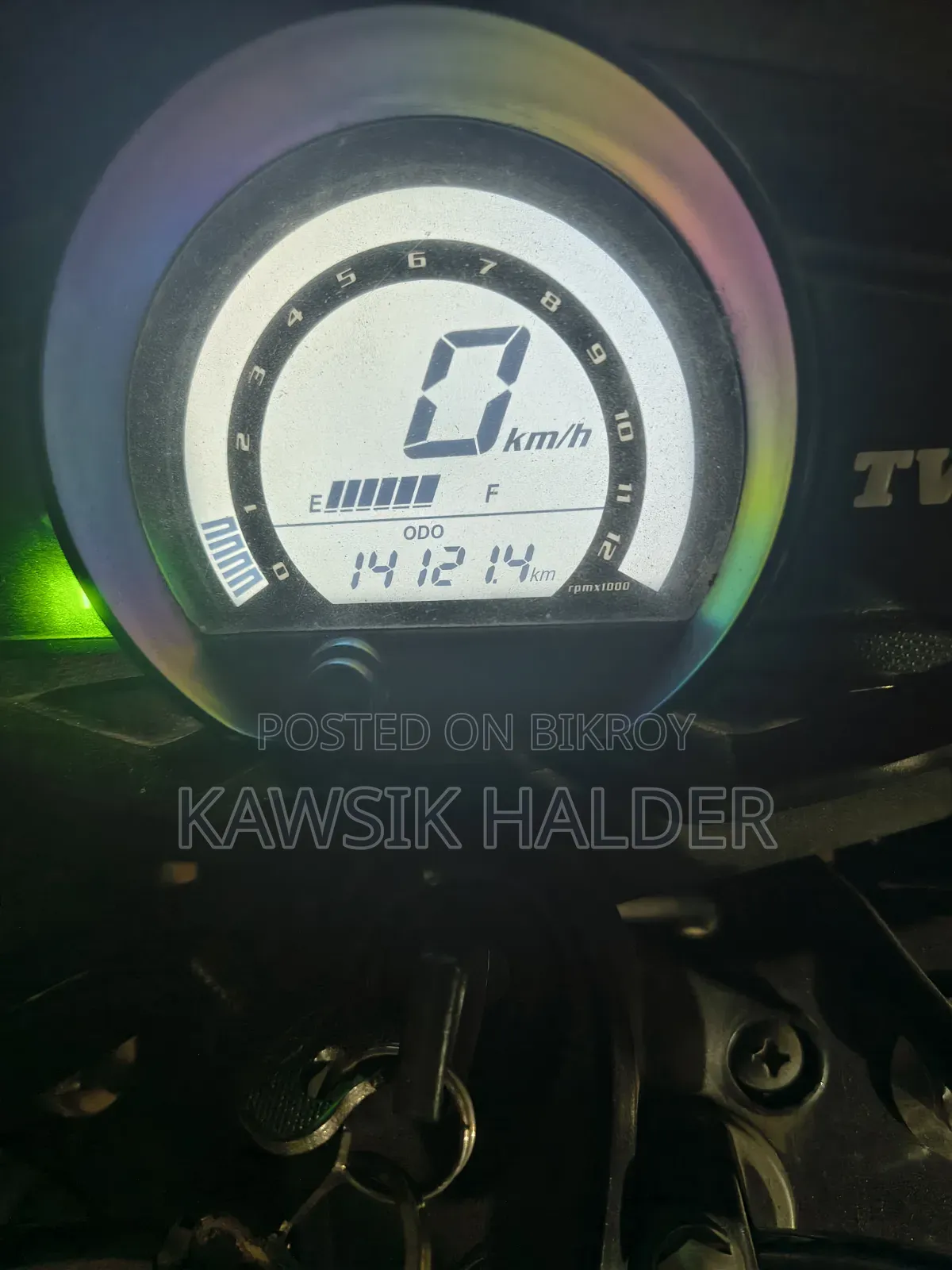 TVS Stryker 125 2018 Blue