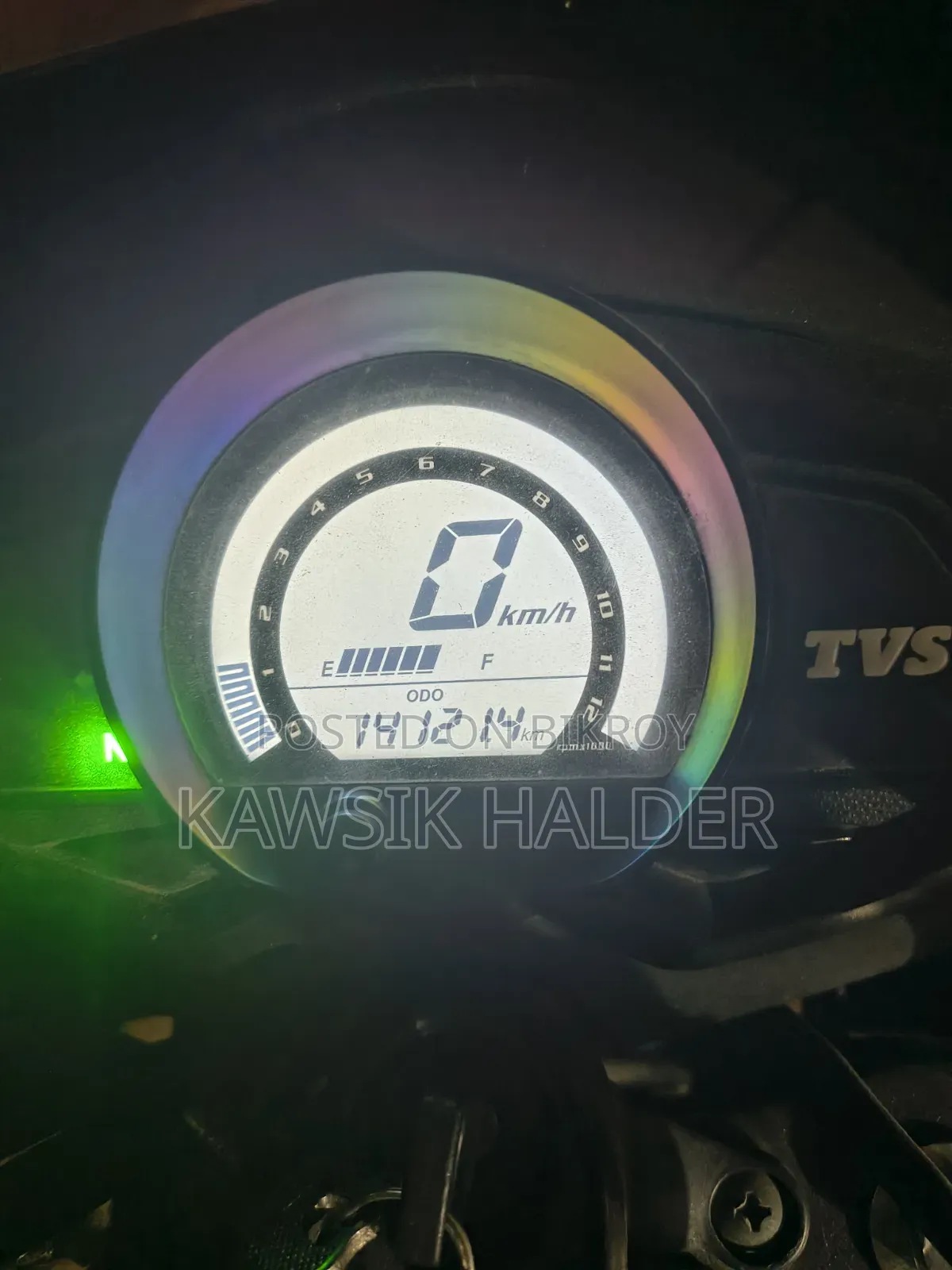 TVS Stryker 125 2018 Blue