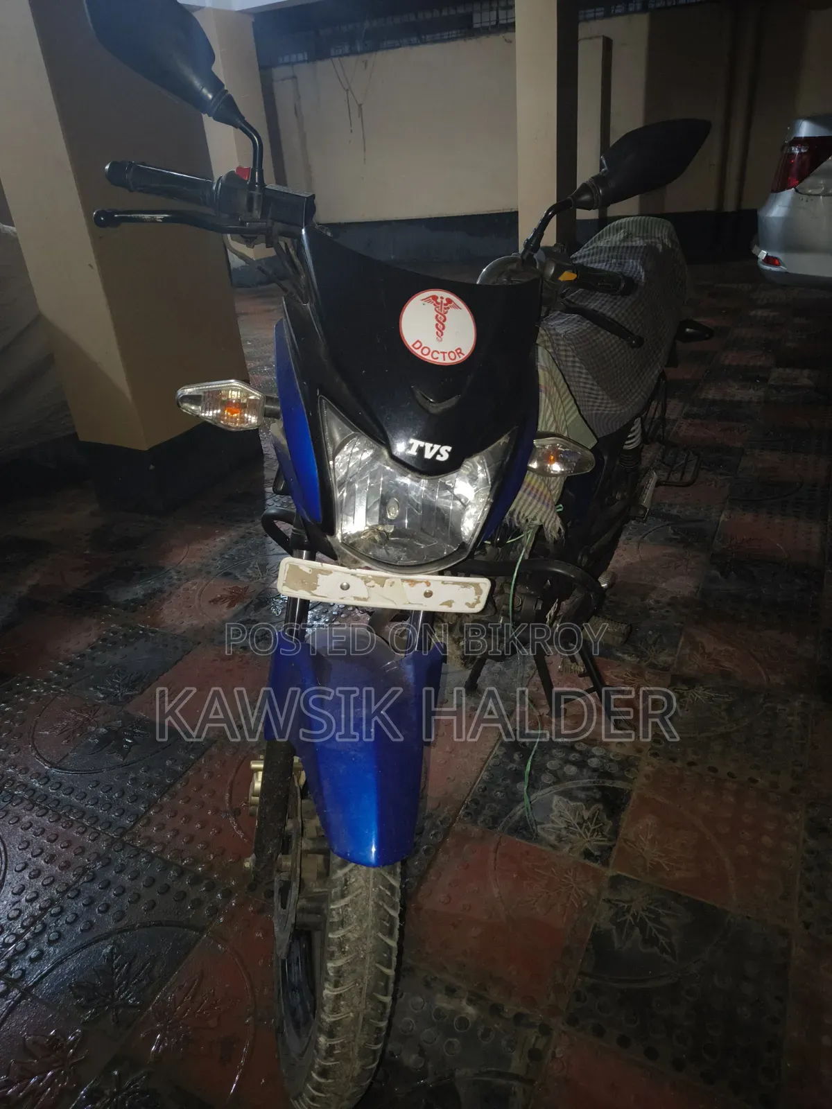 TVS Stryker 125 2018 Blue