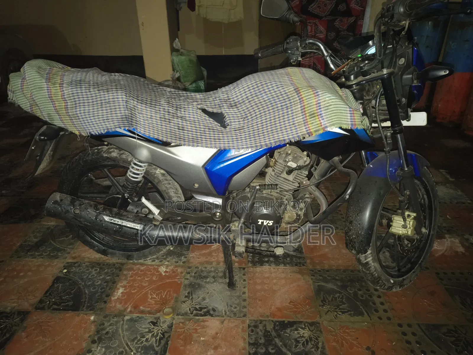 TVS Stryker 125 2018 Blue