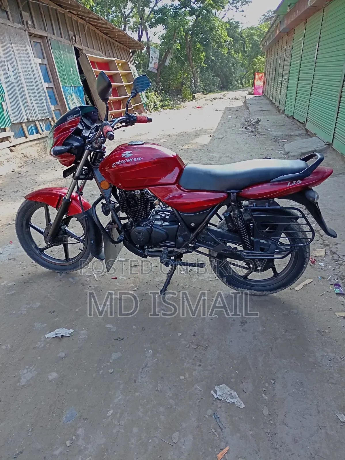Bajaj Discover 125 2011 Red
