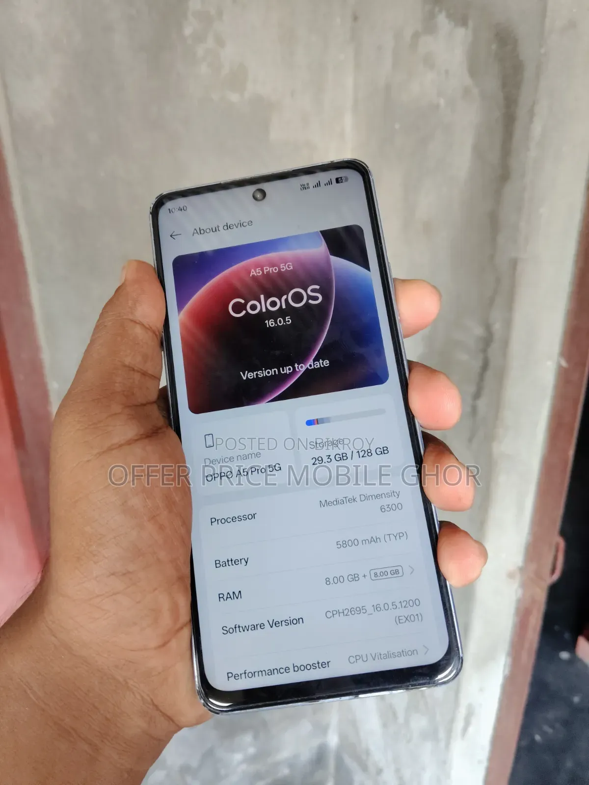 Oppo A5 Pro 128 GB White