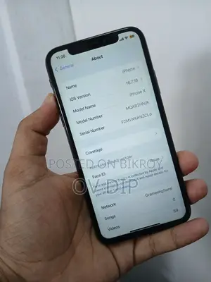 Apple iPhone X 256 GB Black