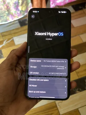 Xiaomi Redmi Turbo 4 Pro 256 GB Black