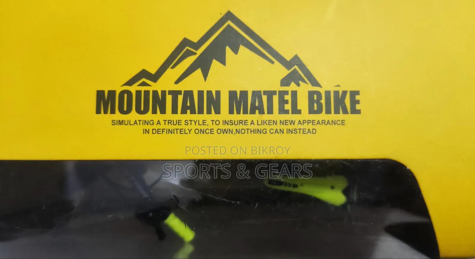 1:10 Scale Die Cast Mountain Bike