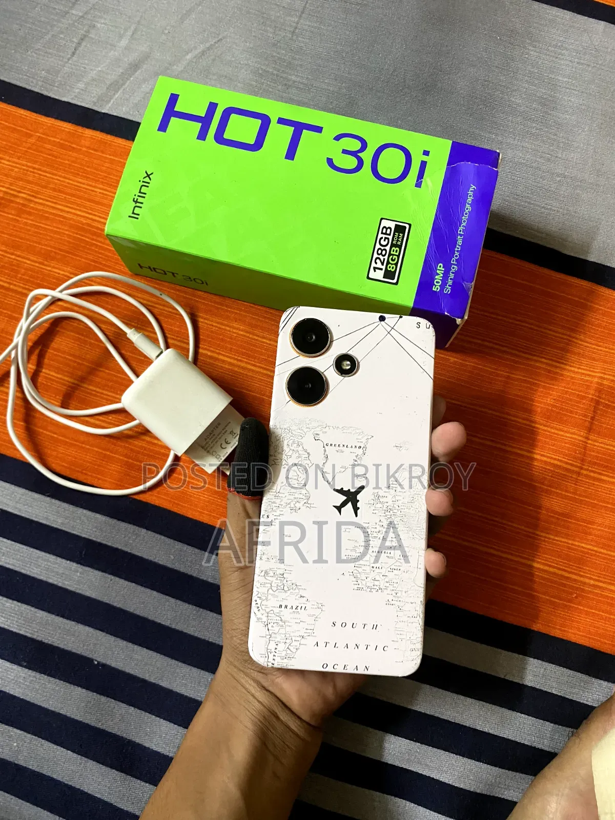 Infinix Hot 30i 128 GB Orange