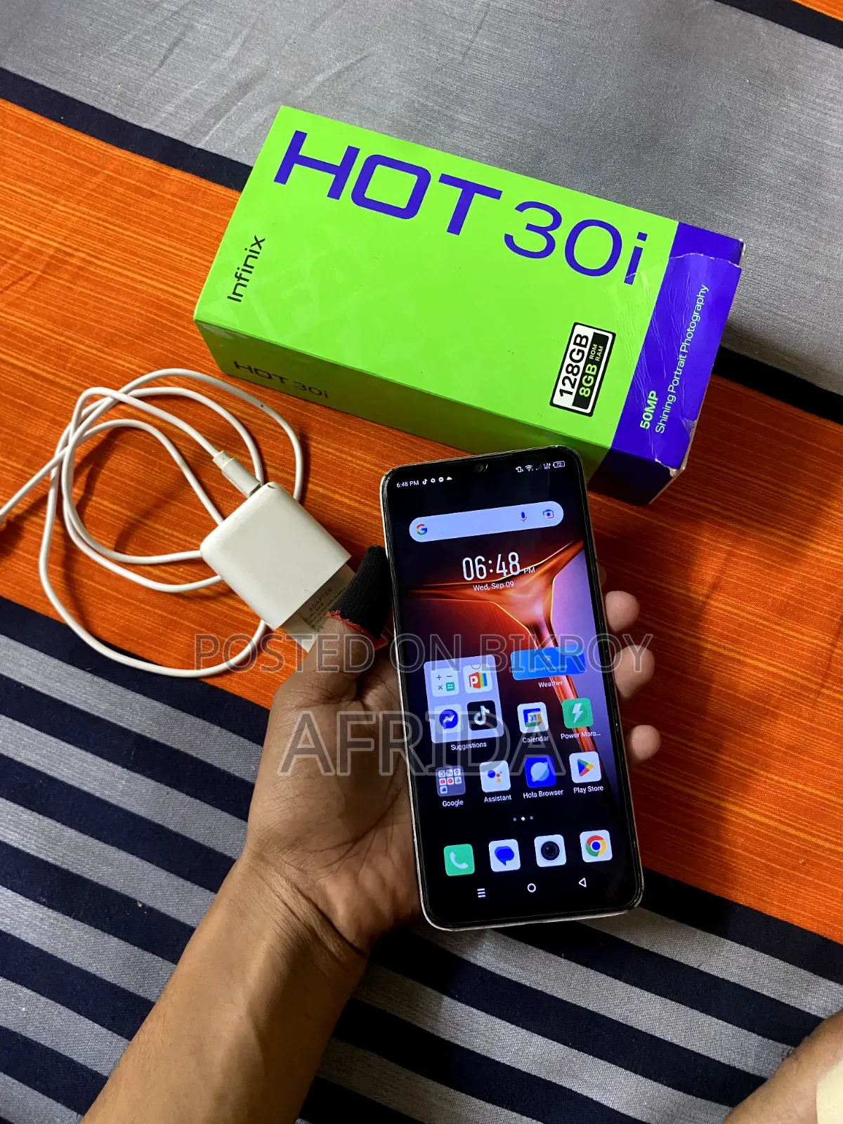 Infinix Hot 30i 128 GB Orange