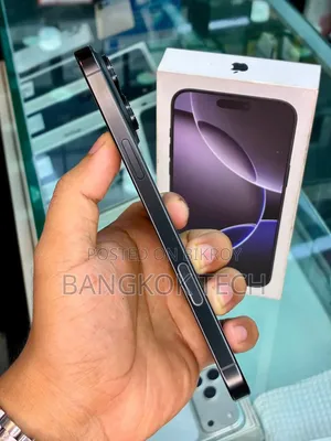 অ্যাপল আইফোন ১৬ প্রো ম্যাক্স ২৫৬ জিবি ব্ল্যাক