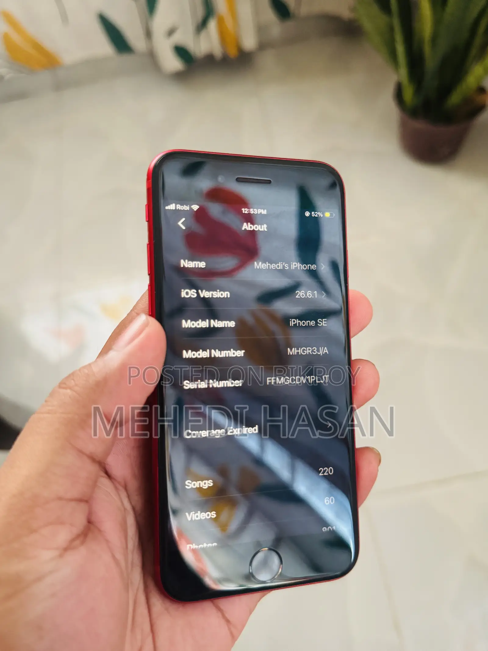 Apple iPhone SE (2020) 64 GB Red