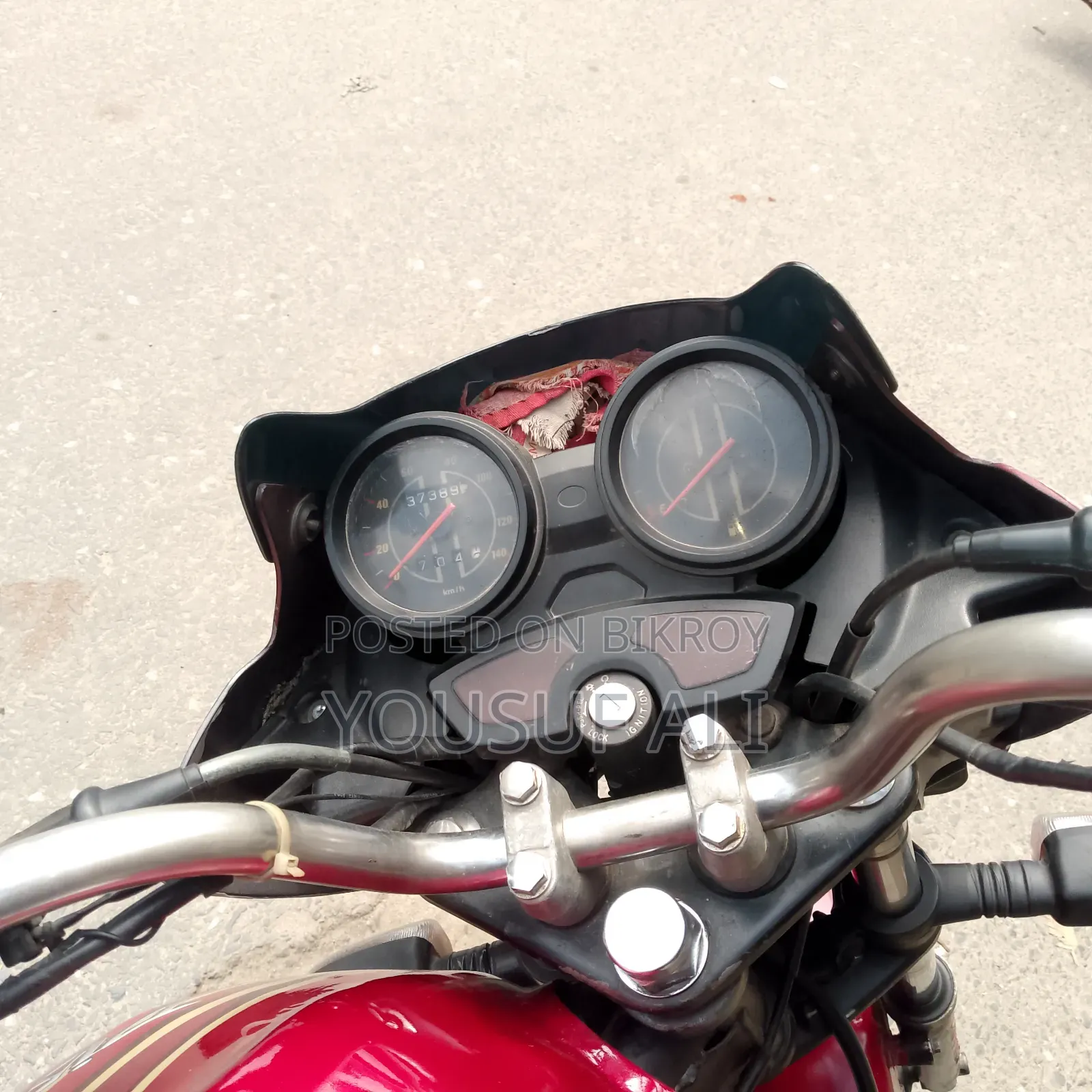 Bajaj Discover 100 2021 Red