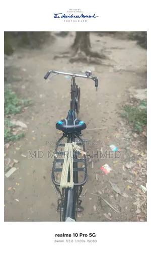 Bicycle for Sale Black color, thick tiresAll ok, running